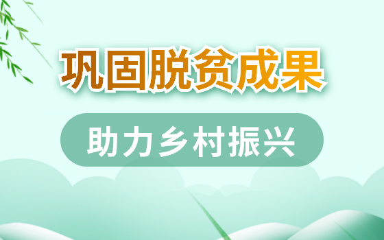鞏固脫貧成果 助力鄉(xiāng)村振興
